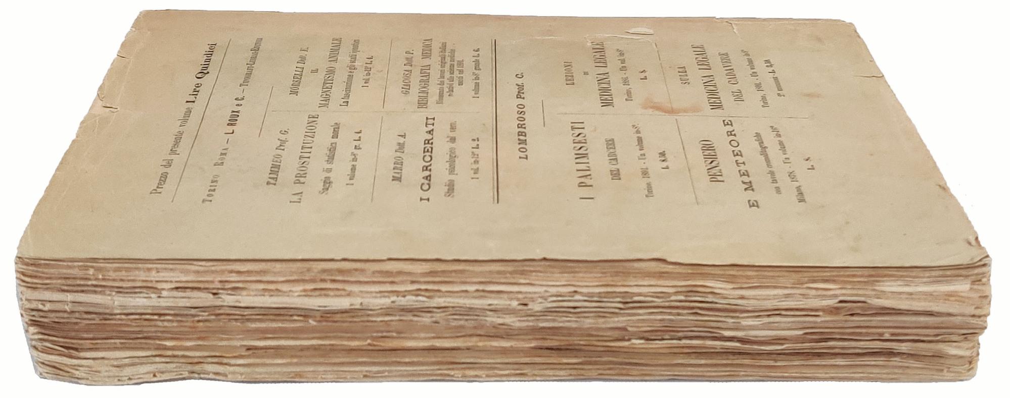 La donna delinquente. La prostituta e la donna normale