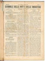 Giornale delle arti e delle industrie. Anno III