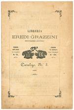 Libreria eredi Grazzini (Giovanni Dotti.). Catalogo N° 3. 1868