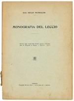 Monografia del leccio. Estratto dagli Annali della Facoltà Agraria e Forestale della R. Universita di Firenze - Serie 3° - Vol. I