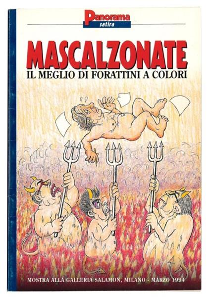 Mascalzonate: il meglio di Forattini a colori - Giorgio Forattini - copertina