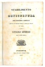Stabilimento di orticultura: catalogo generale per l'anno 1843-44