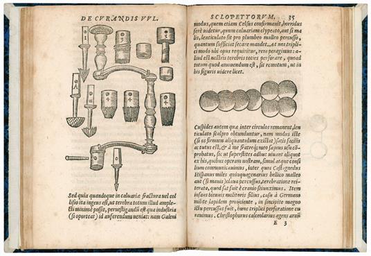 De curandis vulneribus sclopettorum, authore Leonardo Botallo Astense medico - copertina