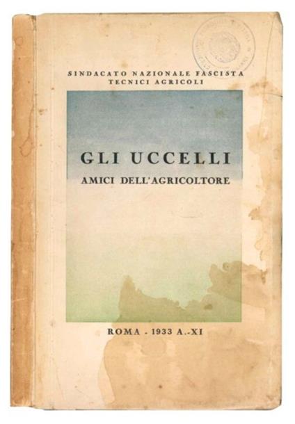 Gli uccelli amici dell'agricoltore - copertina