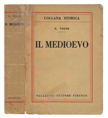 Il medioevo - Gioacchino Volpe - copertina