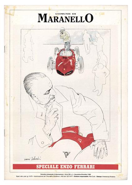 Comune di Maranello. Speciale Enzo Ferrari - copertina