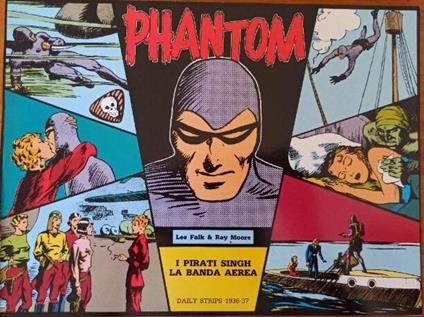 Phantom daily strips 1936-37 - Lee Falk - copertina