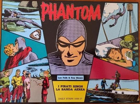 Phantom daily strips 1936-37 - Lee Falk - copertina