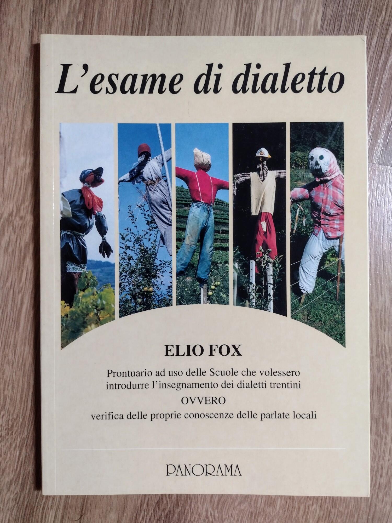 L' esame di dialetto: Prontuario ad uso delle Scuole che volessero introdurre l'insegnamento dei dialetti trentini ovvero verifica delle proprie conoscenze delle parlate locali
