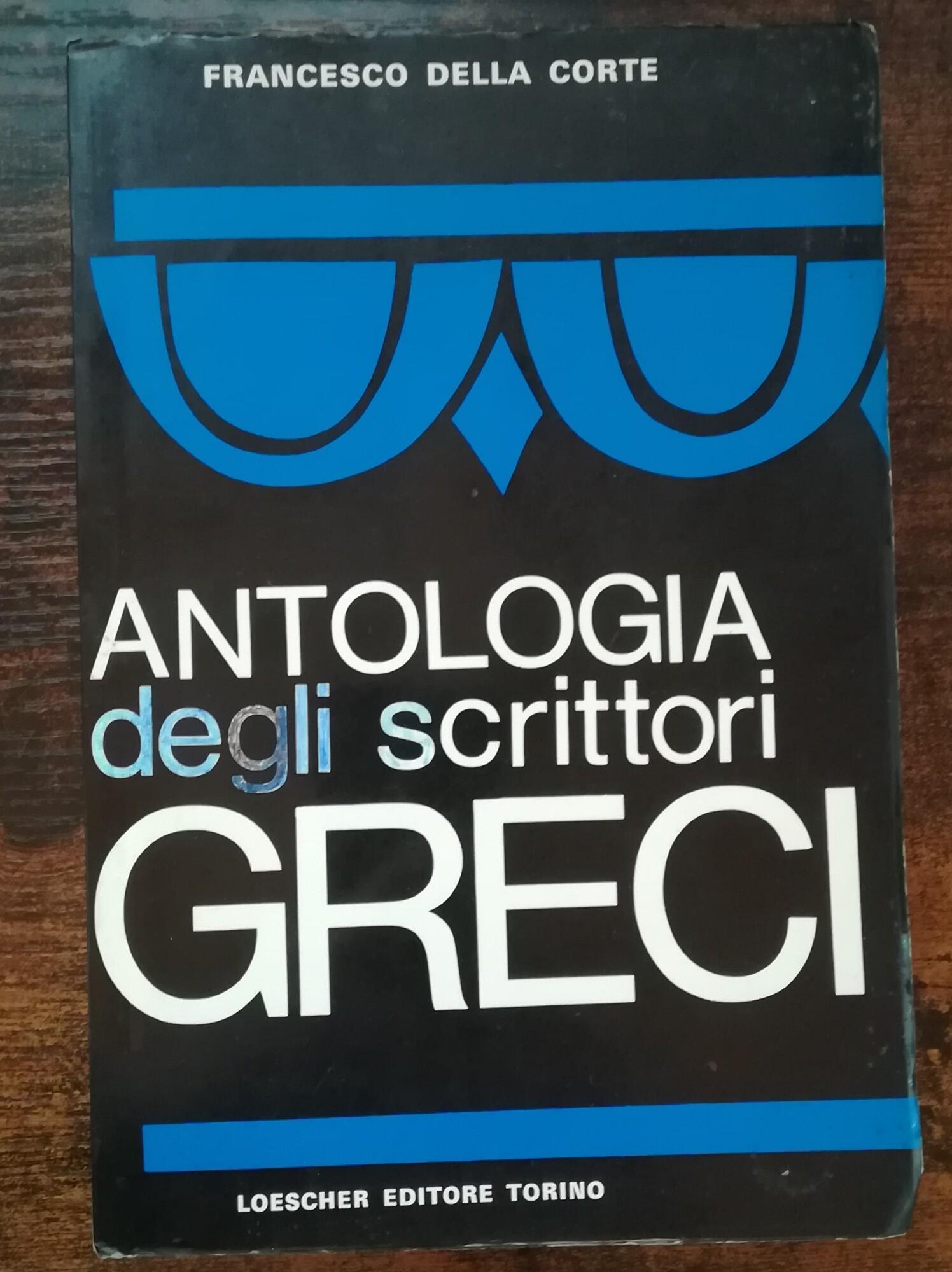 Antologia degli scrittori greci