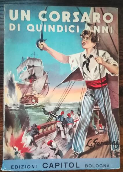 Un corsaro di quindici anni - Luigi Garneray - copertina