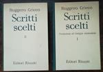 Scritti scelti: 2 volumi