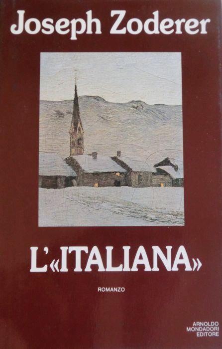 L' italiana - Joseph Zoderer - copertina