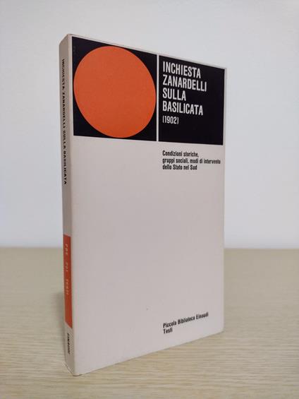Inchiesta Zanardelli sulla Basilicata - Paola Corti - copertina