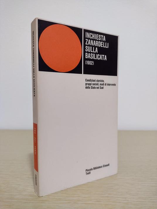 Inchiesta Zanardelli sulla Basilicata - Paola Corti - copertina