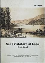 San Cristoforo al Lago, cenni storici