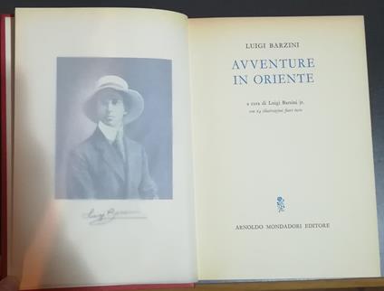 Avventure in oriente - Luigi Barzini - copertina
