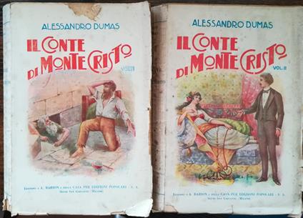 Il conte di Montecristo - Alexandre Dumas - copertina