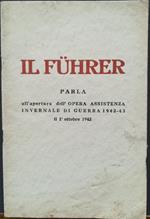 Il Führer parla all'apertura dell'Opera assistenza invernale di guerra 1942-43 il 1 ottobre 1942
