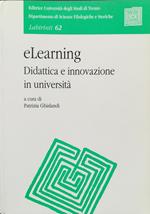 E-learning. Riflessioni sulla didattica e sull'innovazione in università