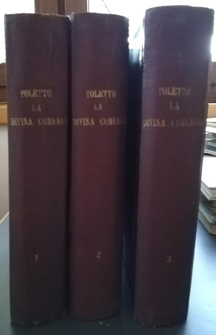 La Divina Commedia - Dante Alighieri - copertina