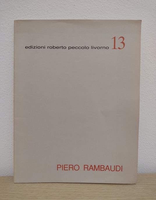 Piero Rambaudi - Elisabetta Longari - copertina