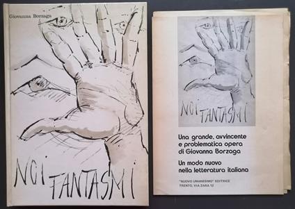 Noi fantasmi - Giovanna Borzaga - copertina