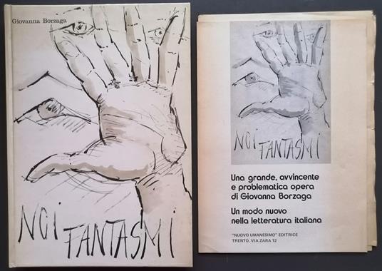 Noi fantasmi - Giovanna Borzaga - copertina