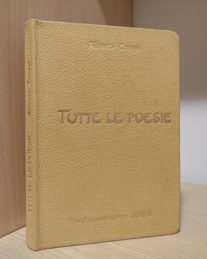 Tutte le poesie - Alberto Crespi - copertina
