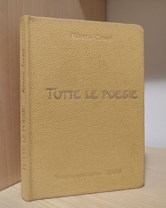 Tutte le poesie - Alberto Crespi - copertina