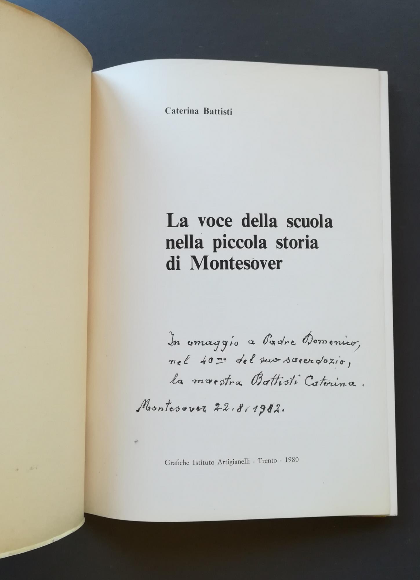 La voce della scuola nella piccola storia di Montesover