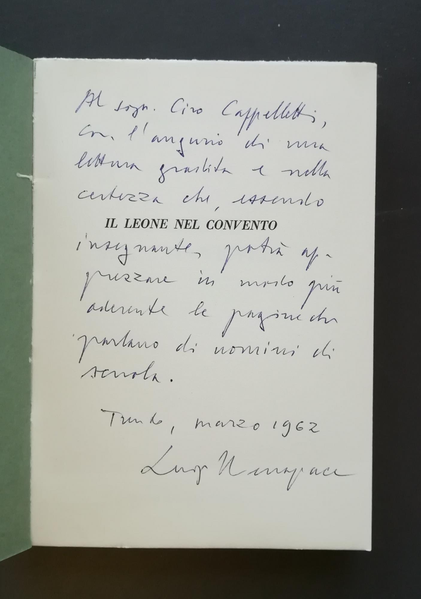 Il leone nel convento