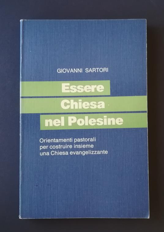 Essere Chiesa nel Polesine: orientamenti pastorali per costruire insieme una Chiesa evangelizzante - Giovanni Sartori - copertina