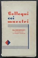 Colloqui coi maestri