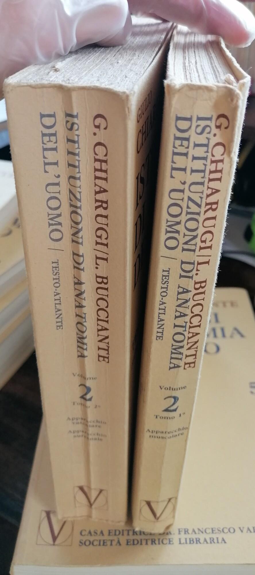 Istituzioni di Anatomia dell'uomo (8 volumi opera completa)