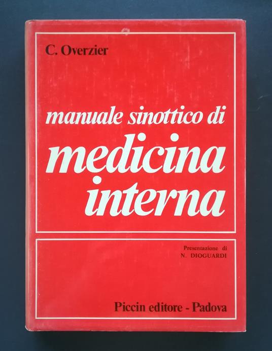 Manuale sinottico di medicina interna - Claus Overzier - copertina