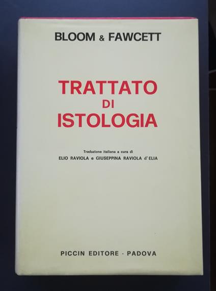 Trattato di istologia - William Bloom - copertina