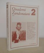 Quaderni Zandonaiani: 2 - 1989