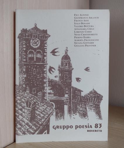 Gruppo Poesia 83 - Rovereto - Fily Alfonsi - copertina