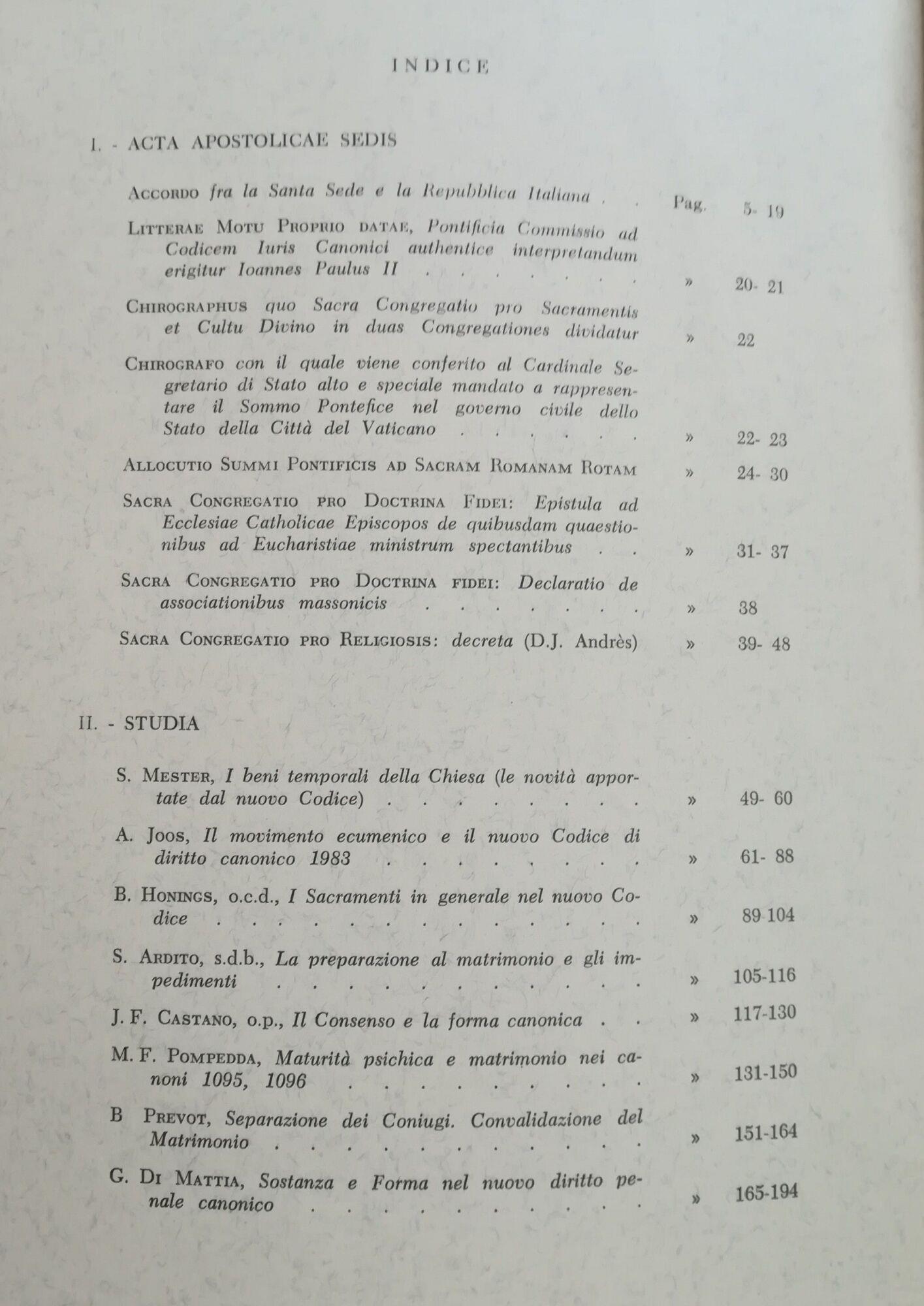 Apollinaris: commentarius instituti utriusque juris. A. LVII, 1984, fasc. 1-2