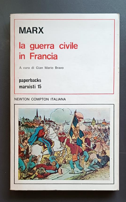 La guerra civile in Francia - Karl Marx - copertina
