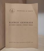 Elenco generale dei sacerdoti parrocchie e istituzioni religiose [1969]