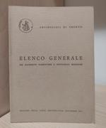 Elenco generale dei sacerdoti parrocchie e istituzioni religiose [1971]