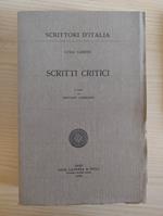 Scritti critici