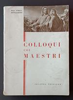 Colloqui coi maestri