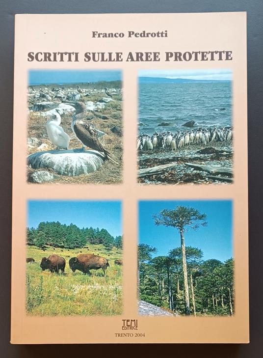 Scritti sulle aree protette - Franco Pedrotti - copertina