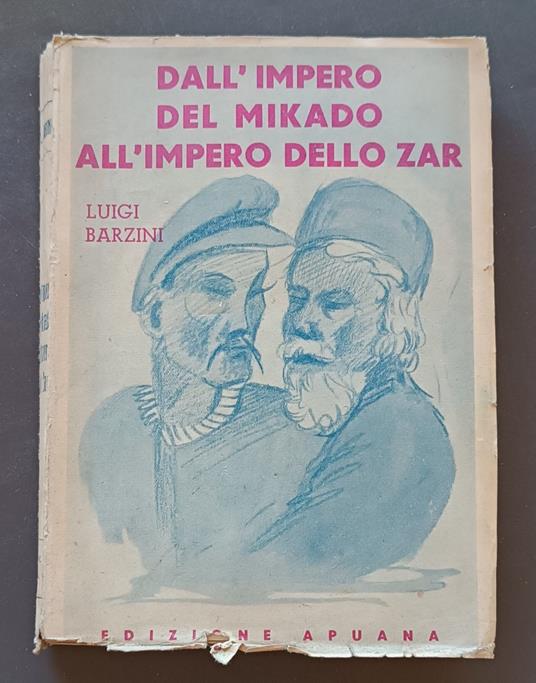 Dall'Impero del Mikado all'Impero dello Zar - Luigi Barzini - copertina