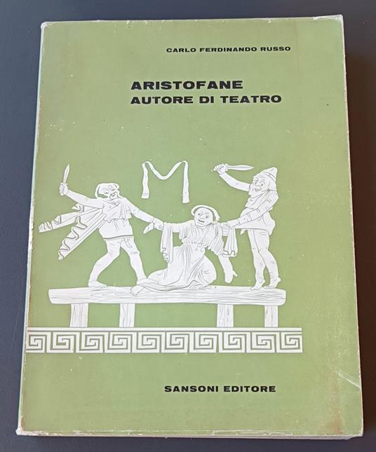 Aristofane autore di teatro - Carlo Ferdinando Russo - copertina
