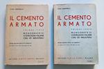 Il cemento armato VOLUME TERZO: Monografie di costruzioni italiane civili ed industriali + ATLANTE di CII tavole e 325 figure nel testo [2 VOLUMI]
