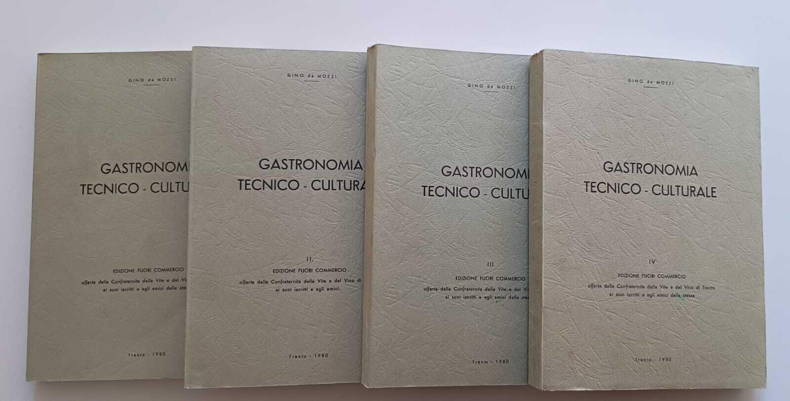 Gastronomia tecnico-culturale: 4 VOLUMI